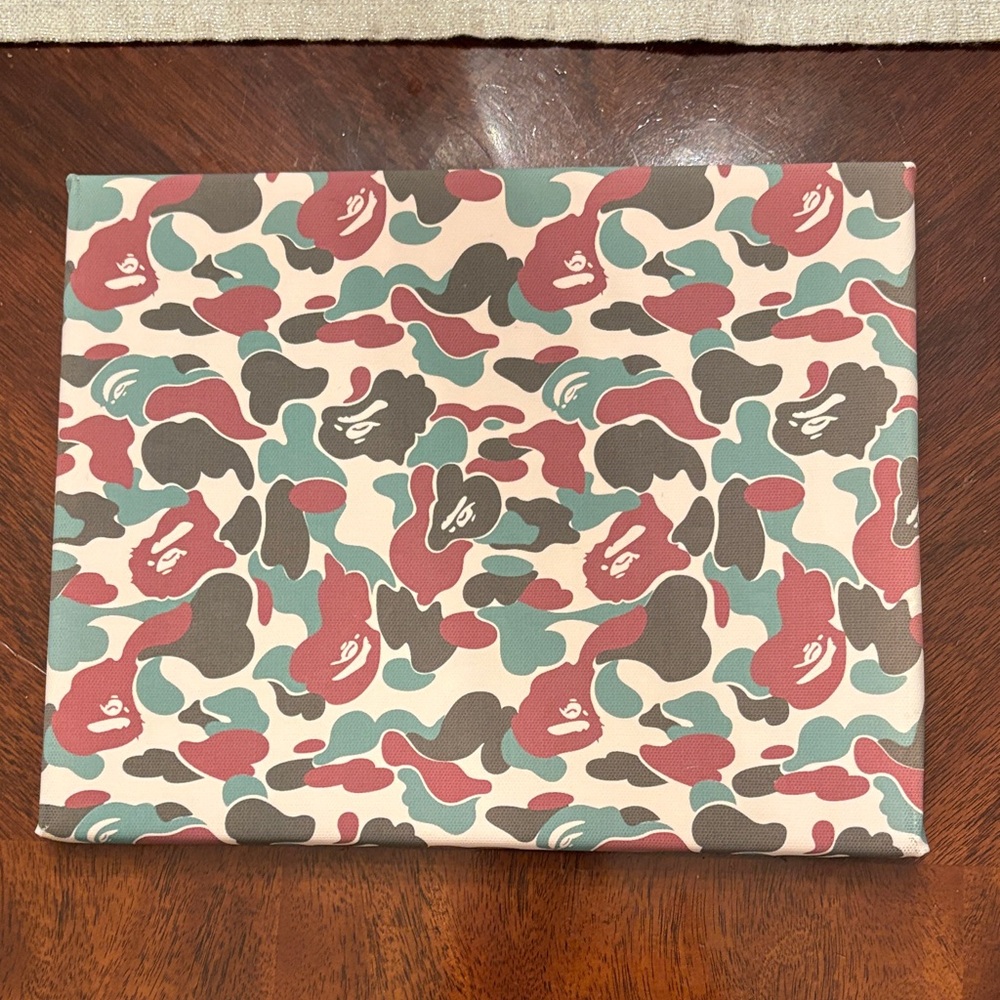 BAPE Camouflage Bape Pattern Canvas